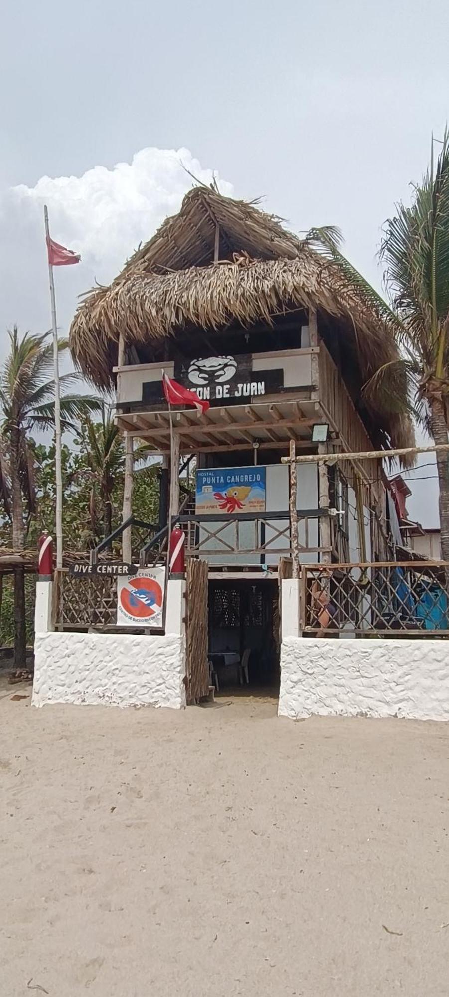 Hostal Punta Cangrejo San Onofre Zewnętrze zdjęcie
