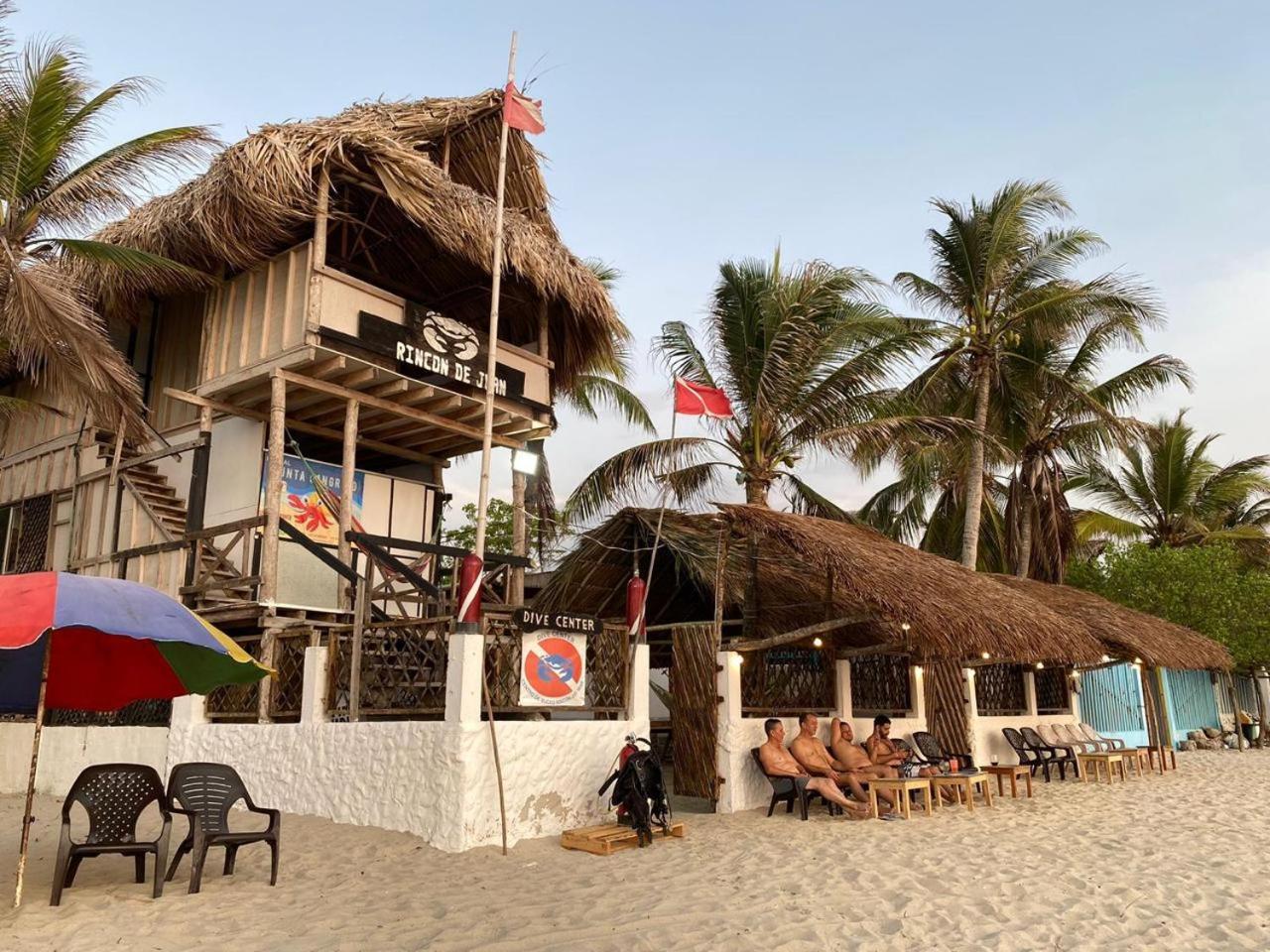 Hostal Punta Cangrejo San Onofre Zewnętrze zdjęcie